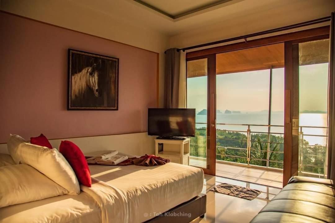เขาทองพูลวิลล่ากระบี่ Khaotong Pool Villa Krabi Ban Nai Sa エクステリア 写真