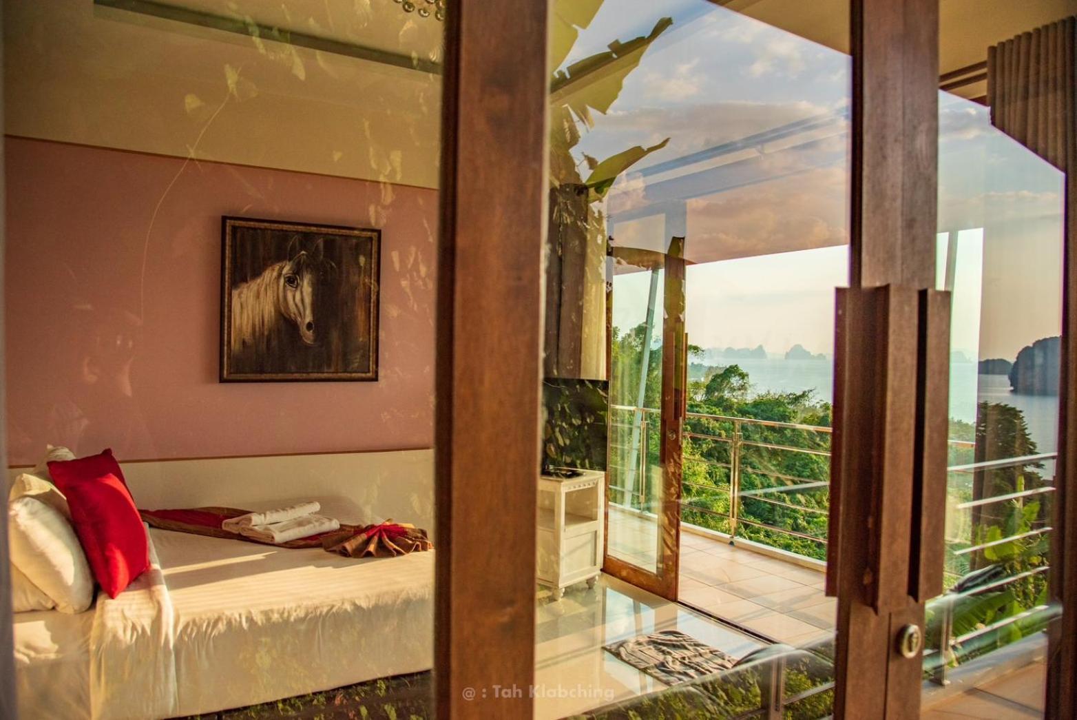 เขาทองพูลวิลล่ากระบี่ Khaotong Pool Villa Krabi Ban Nai Sa エクステリア 写真