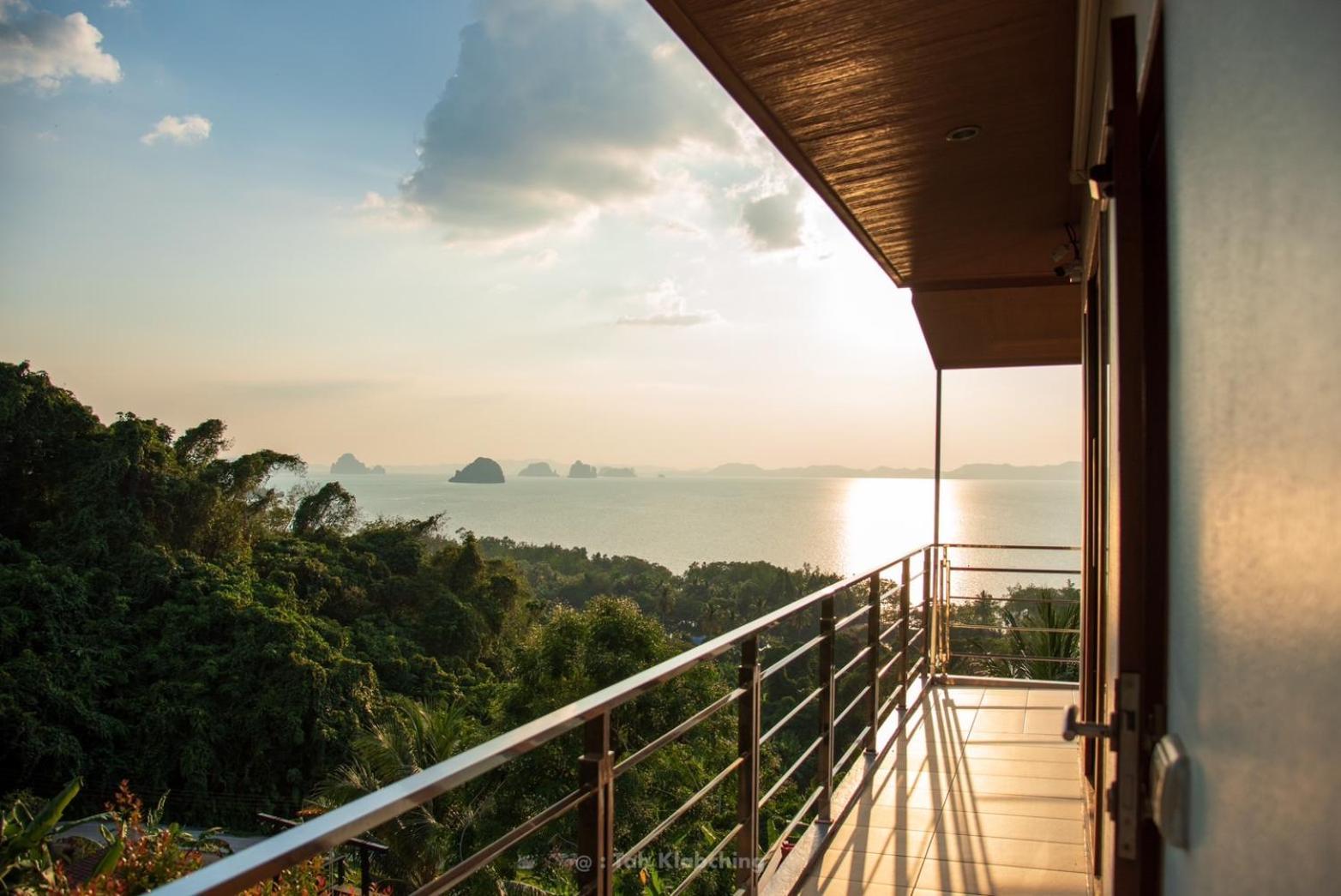 เขาทองพูลวิลล่ากระบี่ Khaotong Pool Villa Krabi Ban Nai Sa エクステリア 写真