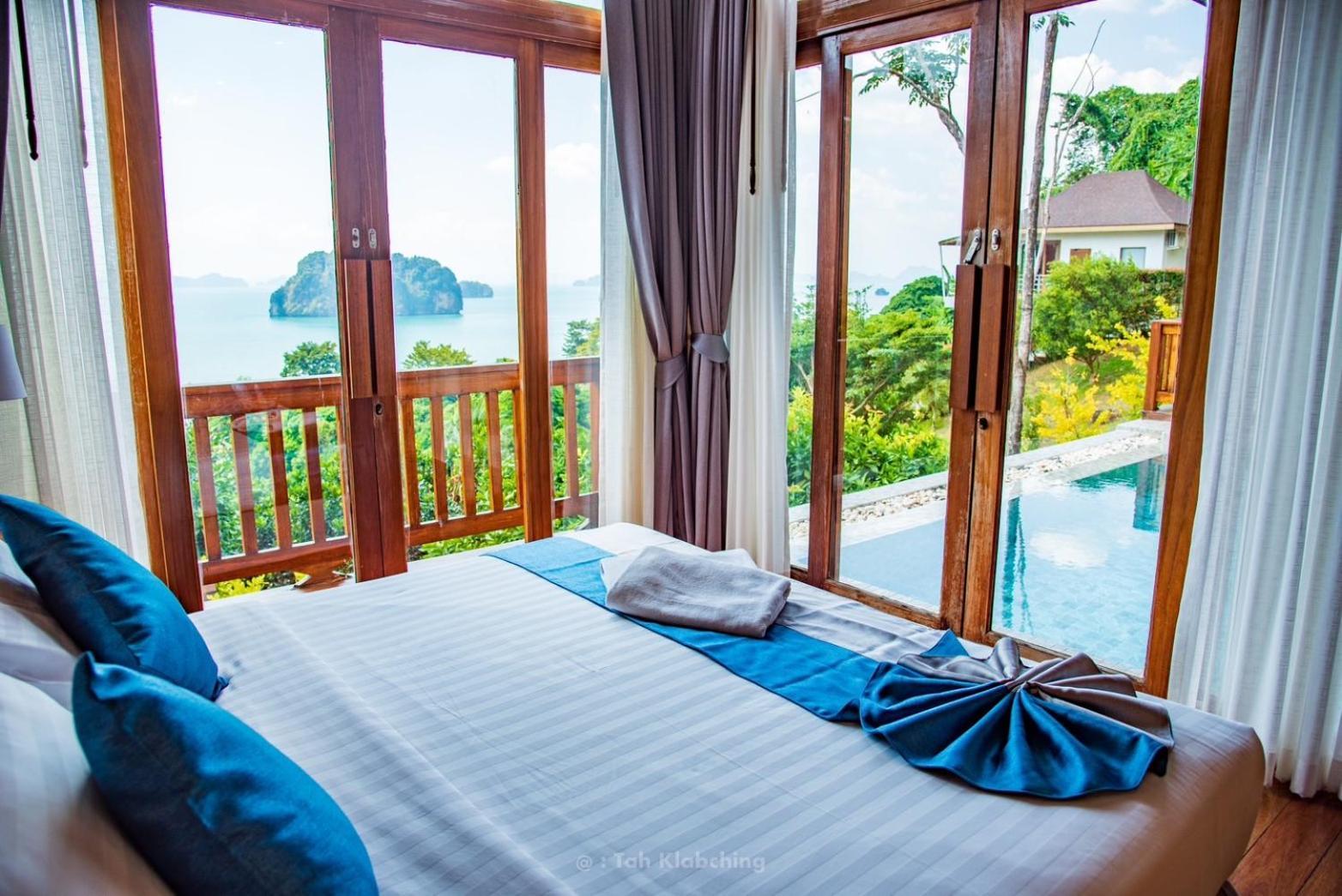 เขาทองพูลวิลล่ากระบี่ Khaotong Pool Villa Krabi Ban Nai Sa エクステリア 写真