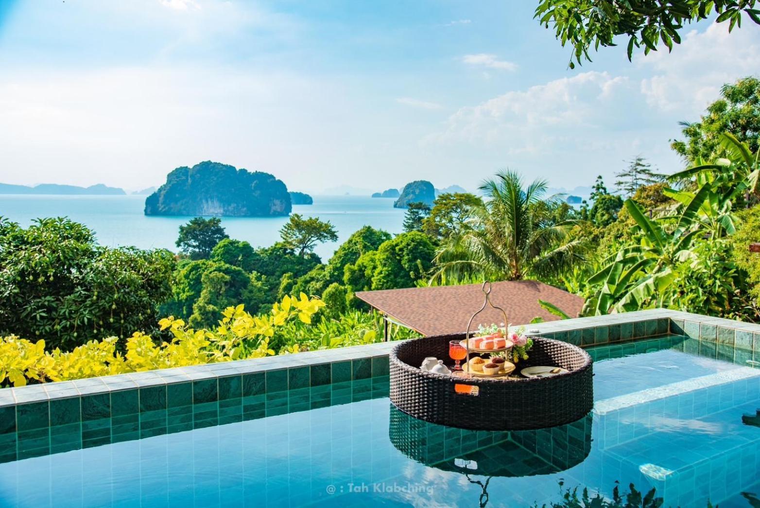 เขาทองพูลวิลล่ากระบี่ Khaotong Pool Villa Krabi Ban Nai Sa エクステリア 写真
