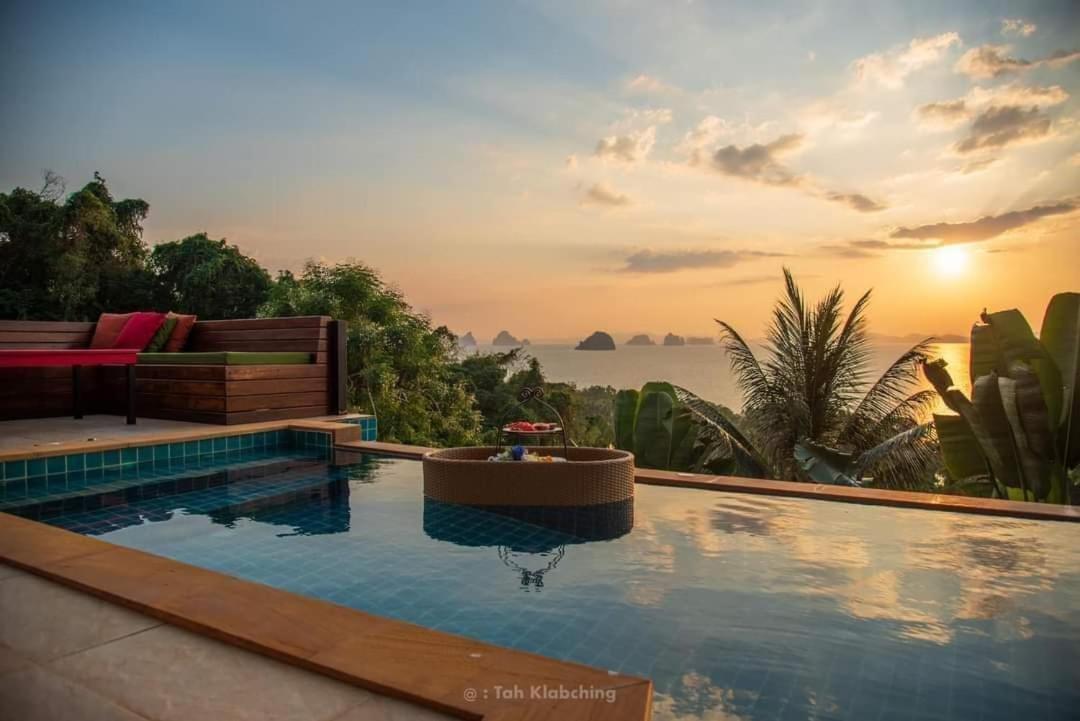 เขาทองพูลวิลล่ากระบี่ Khaotong Pool Villa Krabi Ban Nai Sa エクステリア 写真