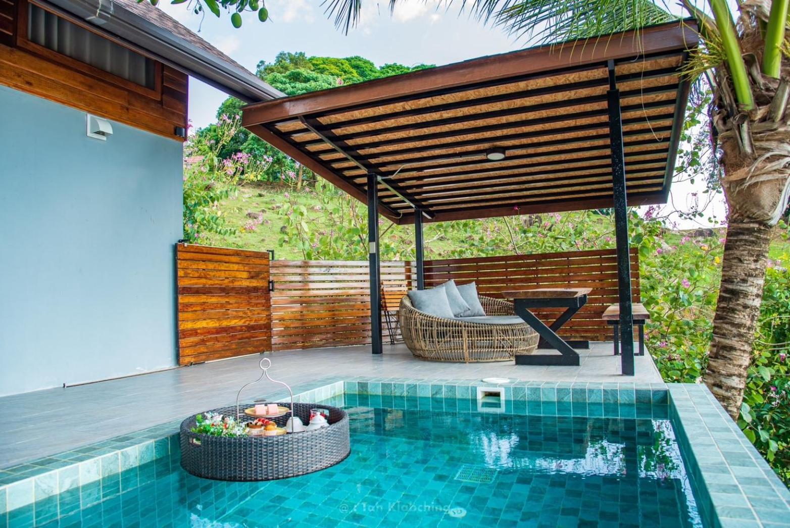 เขาทองพูลวิลล่ากระบี่ Khaotong Pool Villa Krabi Ban Nai Sa エクステリア 写真