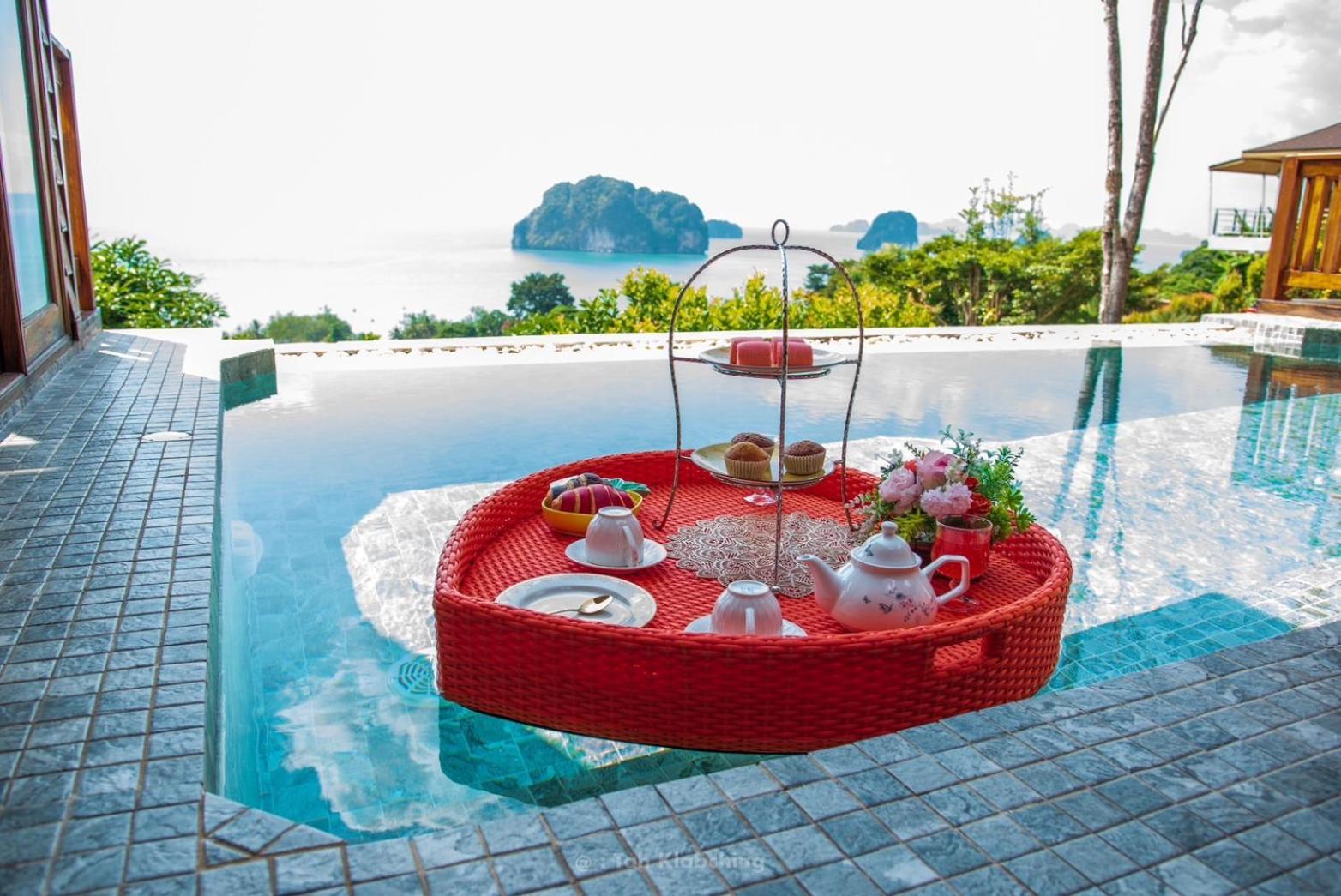 เขาทองพูลวิลล่ากระบี่ Khaotong Pool Villa Krabi Ban Nai Sa エクステリア 写真