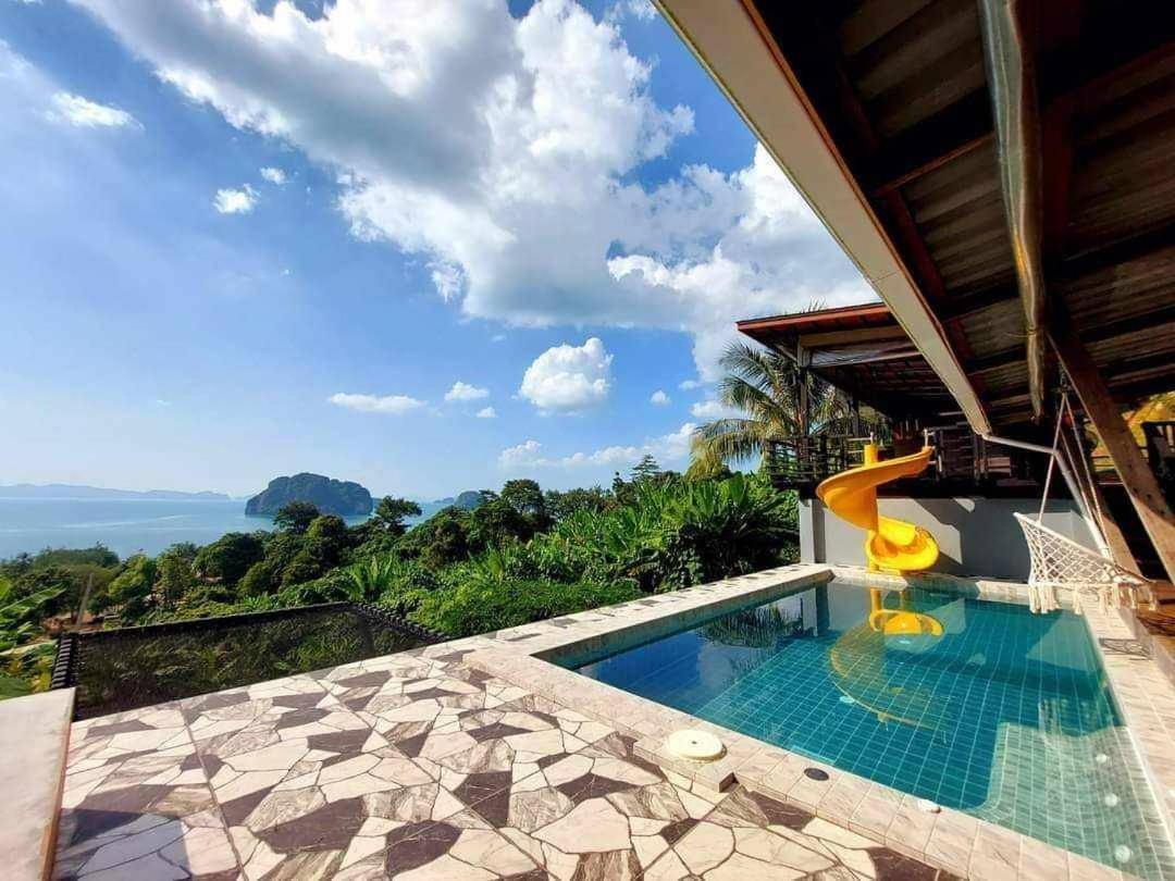 เขาทองพูลวิลล่ากระบี่ Khaotong Pool Villa Krabi Ban Nai Sa エクステリア 写真