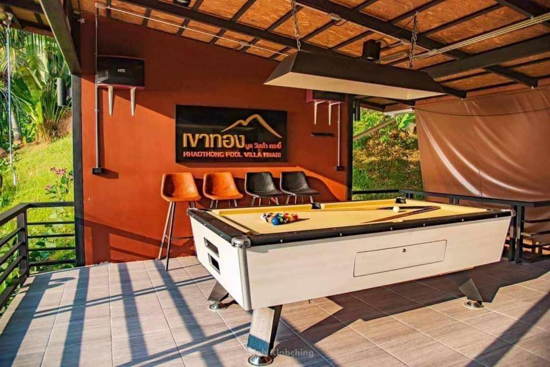 เขาทองพูลวิลล่ากระบี่ Khaotong Pool Villa Krabi Ban Nai Sa エクステリア 写真